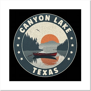 Canyon Lake Texas Sunset Posters and Art